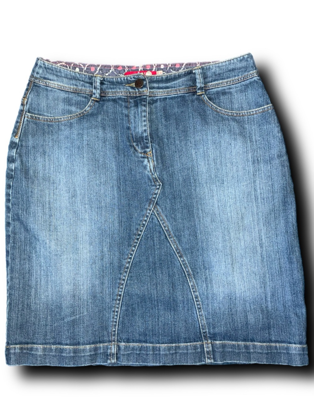 Boden Classic Denim Mini Skirt Size 8